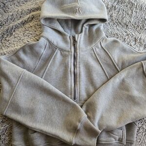 lululemon athletica Light Gray Women's Hoodie